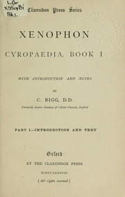 Cover of edition cyropaediabooki00xeno