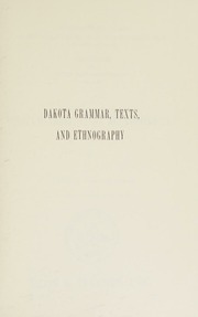 Cover of edition dakotagrammartex0000rigg