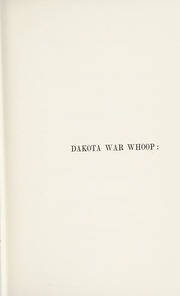 Cover of edition dakotawarwhoopor0000bish