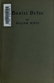 Cover of edition danieldefo00mintuoft