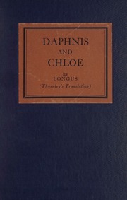 Cover of edition daphnischloe00long_1
