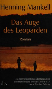 Cover of edition dasaugedesleopar0000mank