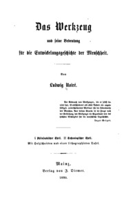 Cover of edition daswerkzeugunds01noirgoog