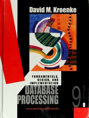 Cover of edition databaseprocessi00davi