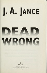 Cover of edition deadwrong00janc