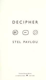 Cover of edition decipher00pavl
