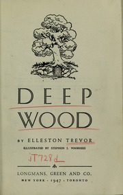Cover of edition deepwood00trev