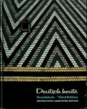Cover of edition deutschheutegrun00moel
