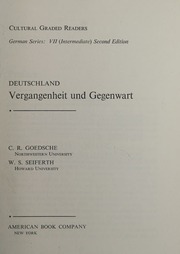 Cover of edition deutschlandverga0000unse
