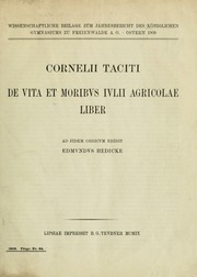 Cover of edition devitaetmoribusi00taciuoft