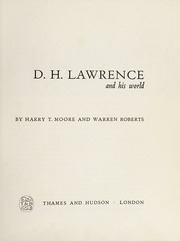 Cover of edition dhlawrencehiswor0000moor