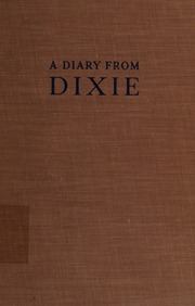 Cover of edition diaryfromdixie1949ches