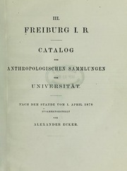 Cover of edition dieanthropologis00scha