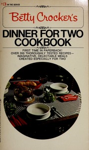 Cover of edition dinnerfortwo00bett