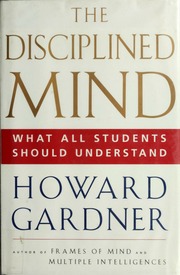Cover of edition disciplinedmindw00gard