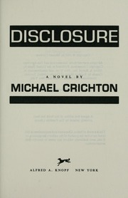 Cover of edition disclosurenovel00cric