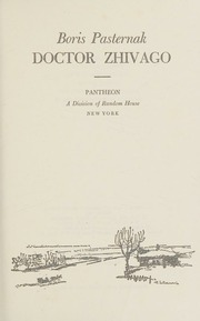 Cover of edition doctorzhivagobor0000unse