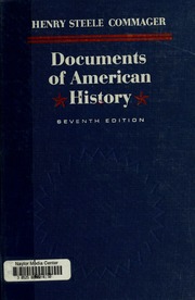 Cover of edition documentsofameri00comm