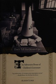 Cover of edition donttellgrownups0000luri
