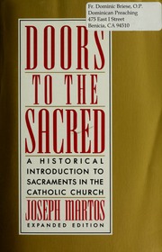 Cover of edition doorstosacredhi00mart