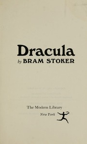 Cover of edition draculamodern00stok