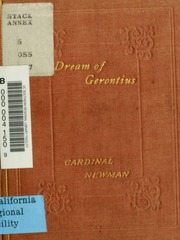 Cover of edition dreamofgerontius00newm