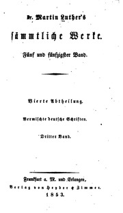 Cover of edition drmartinluthers27luthgoog