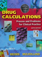 Cover of edition drugcalculations0000selt_d7q0