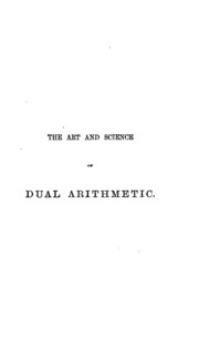 Cover of edition dualarithmetica01byrngoog