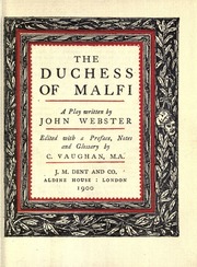Cover of edition duchessofmalfipl00websuoft