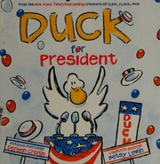 Cover of edition duckforpresident0000cron