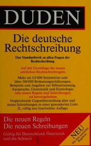 Cover of edition dudenrechtschrei0000unse