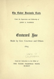 Cover of edition eastwardhoe00chaprich