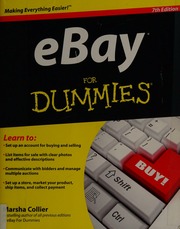 Cover of edition ebayfordummies0000coll_h9p8