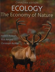 Cover of edition ecologyeconomyof0000rick_v4g5