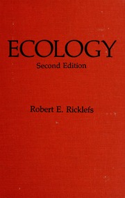 Cover of edition ecologyrick00rick