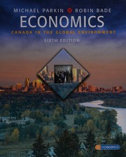 Cover of edition economicscanadai0000park_b9w2