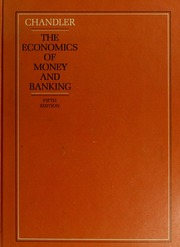 Cover of edition economicsofmoney00chan