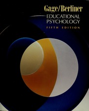 Cover of edition educationalpsych00gage