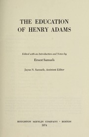 Cover of edition educationofhenry00adam_5