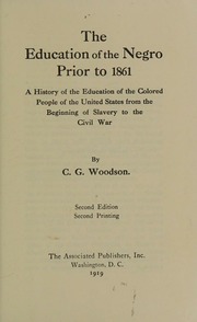 Cover of edition educationofnegro0000wood