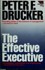 Cover of edition effectiveexecuti00druc_0
