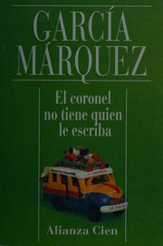 Cover of edition elcoronelnotiene0000garc_m0g9