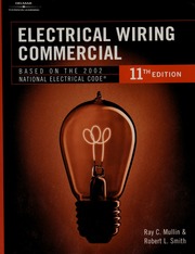 Cover of edition electricalwiring0000mull