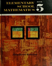 Cover of edition elementaryschool05eich