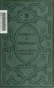 Cover of edition elementsofpsycho00robe