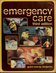 Cover of edition emergencycare00gran
