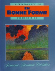 Cover of edition enbonneforme0000diet_s4k3