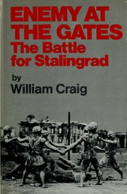 enemy at the gates the battle for stalingrad william craig