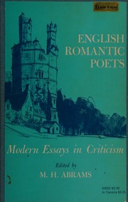 Cover of edition englishromanticp0000unse_i8h2